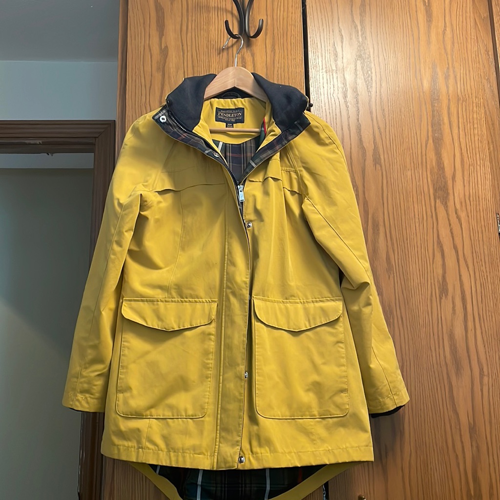 Pendleton Yellow Rain Jacket